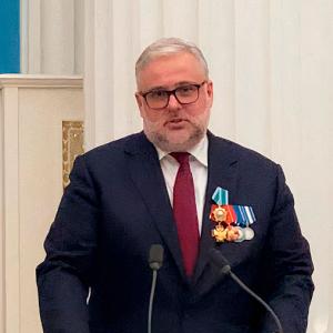 THE ACADEMICIAN OF THE RUSSIAN ACADEMY OF ARTS ANDREY KHAZIN WAS AWARDED THE ORDER OF FRIENDSHIP