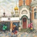 PAINTED MOSCOW: SOLO EXHIBITION OF THE CORRESPONDING MEMBER OF THE RUSSIAN ACADEMY OF ARTS ALYONA DERGILEVA AT THE RUSSIAN ACADEMY OF ARTS  