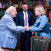 THE MEETING OF THE PRESIDENT OF THE RUSSIAN ACADEMY OF ARTS ZURAB TSERETELI WITH THE MINISTER OF CULTURE OLGA LYUBIMOVA