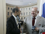 Zurab Tsereteli was presented with UNESCO Picasso Gold Medal
