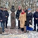 THE BUST OF THE HOLY PRINCE ALEXANDER NEVSKY SCULPTED  BY ZURAB TSERETELI WAS UNVEILED IN ST. PETERSBURG
