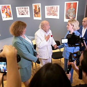 THE PRESIDENT OF THE RUSSIAN ACADEMY OF ARTS ZURAB TSERETELI TOOK PART IN THE II INTERNATIONAL CHILDREN’S CULTURAL FORUM IN (MOSCOW)